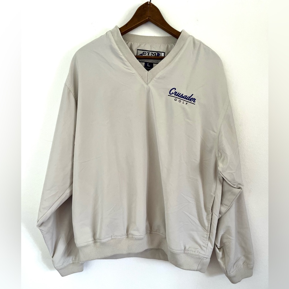 GTM Sportswear Pullover Golf Shirt Crusader Golf Men’s Size Large
